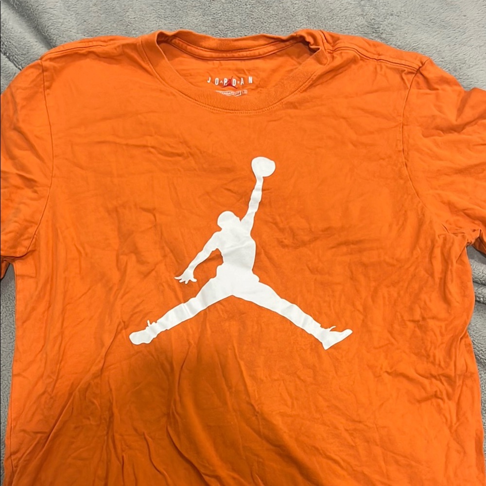 Jordan Men's Orange T-Shirt